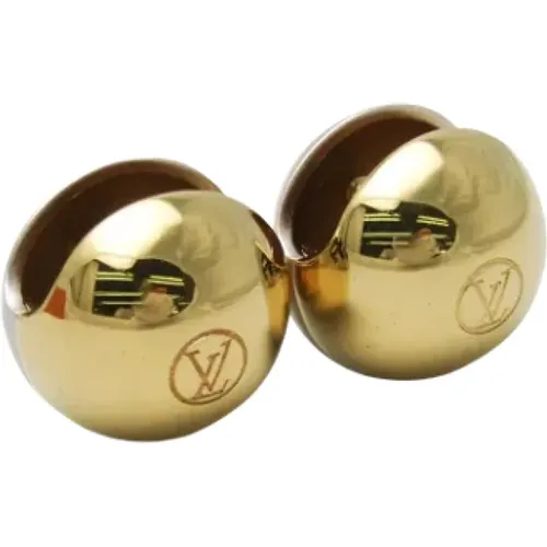 Pre-owned Jewellery, female, , Size: ONE SIZE Pre-owned Metal earrings - Louis Vuitton Vintage - Modalova