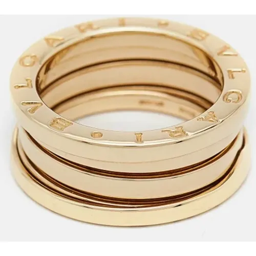 Pre-owned Gold rings , female, Sizes: ONE SIZE - Bvlgari Vintage - Modalova