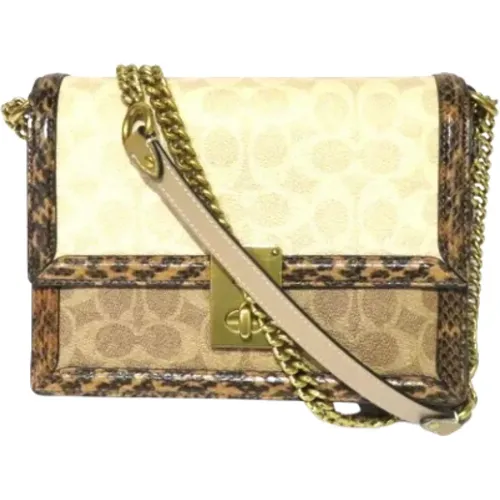 Pre-owned Cross Body Bags, female, , Size: ONE SIZE Pre-owned Fabric shoulder-bags - Coach Pre-owned - Modalova