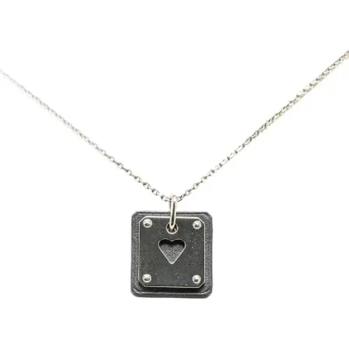 Pre-owned Jewellery, female, , Size: ONE SIZE Pre-owned Metal necklaces - Hermès Vintage - Modalova