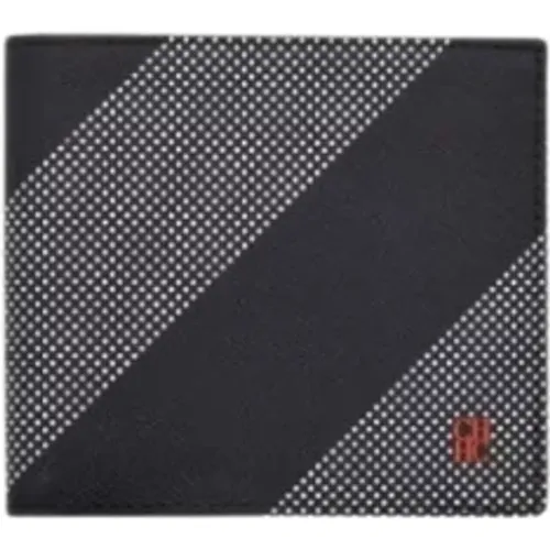 Leather Wallet with White Diagonal Polka Dots and Red CH Initials , female, Sizes: ONE SIZE - Carolina Herrera - Modalova