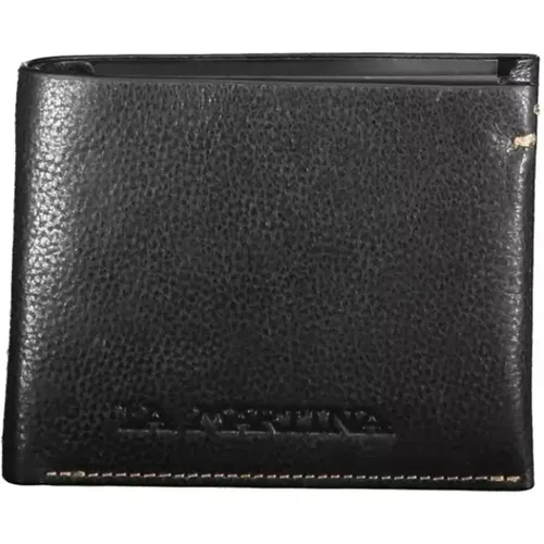 Elegant Leather Wallet for Men , male, Sizes: ONE SIZE - LA MARTINA - Modalova