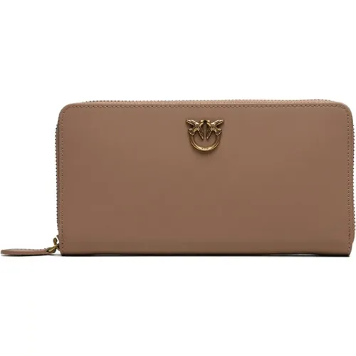 Wallets & Cardholders, female, , Size: ONE SIZE wallet and cardholder - Small leather goods - pinko - Modalova