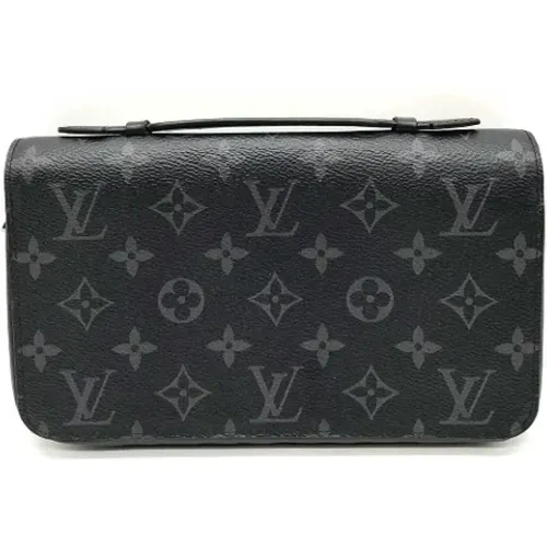 Pre-owned Wallets, male, , Size: ONE SIZE Pre-owned Canvas wallets - Louis Vuitton Vintage - Modalova