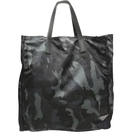 Pre-owned Tote Bags, female, , Size: ONE SIZE Pre-owned Nylon totes - Prada Vintage - Modalova