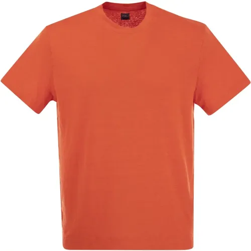 Extreme Flex Leinen T-Shirt , Herren, Größe: XL - Fedeli - Modalova