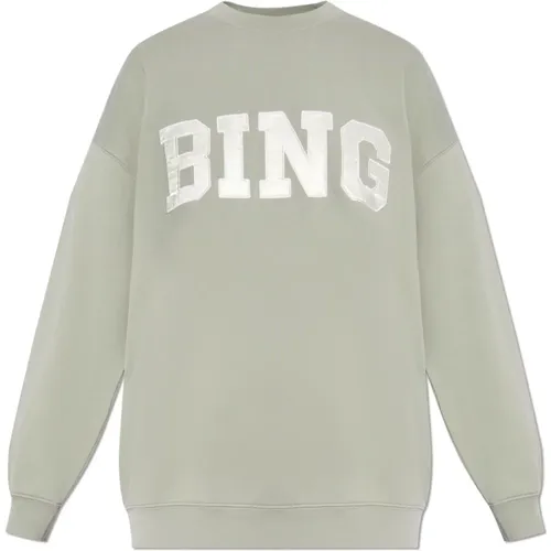 Tyler Sweatshirt mit Logo - Anine Bing - Modalova