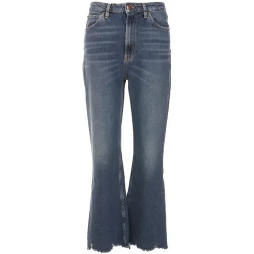 High-Waisted Wide Jeans für Frauen , Damen, Größe: W27 - 3X1 - Modalova