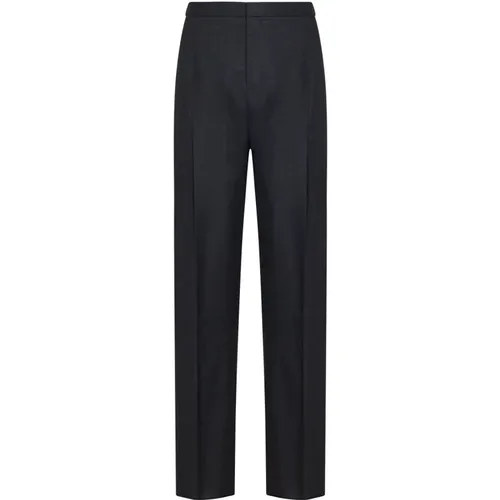 Dark Grey Wool Tailored Trousers , male, Sizes: M, L - Givenchy - Modalova