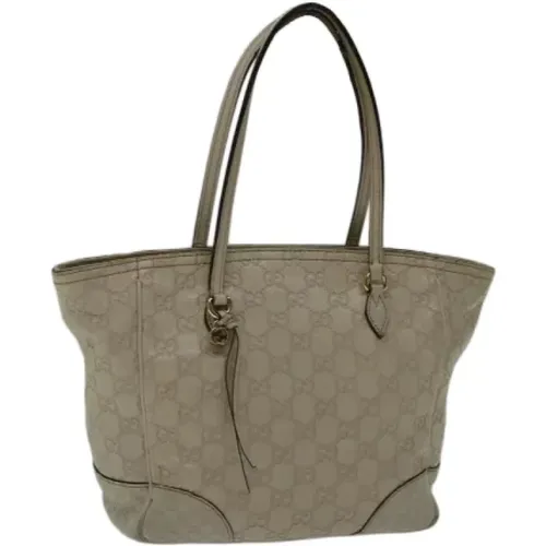 Pre-owned Tote Bags, female, , Size: ONE SIZE Pre-owned Canvas gucci-bags - Gucci Vintage - Modalova