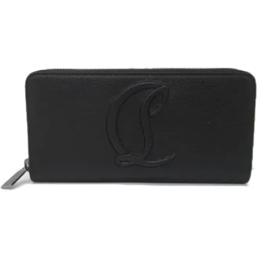 Pre-owned Wallets, female, , Size: ONE SIZE Pre-owned Leather wallets - Christian Louboutin Pre-owned - Modalova