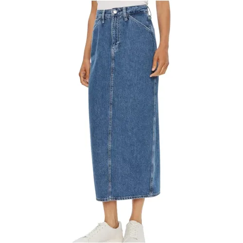 Denim Röcke Kollektion , Damen, Größe: W26 - Calvin Klein Jeans - Modalova