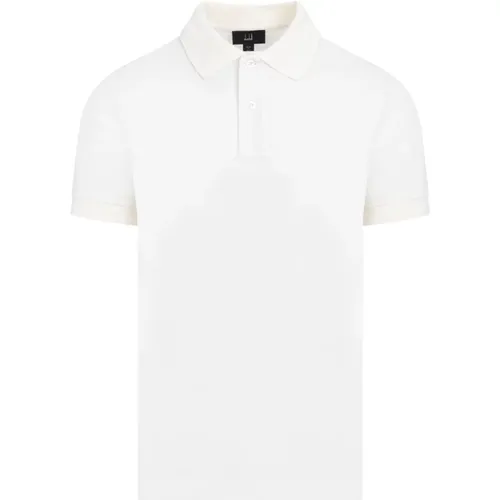 Polo Shirts, male, , Size: M Piqué Cotton Polo - Dunhill - Modalova