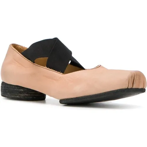 Rose/Black Ballerina Shoes , female, Sizes: 7 UK, 8 UK - UMA Wang - Modalova