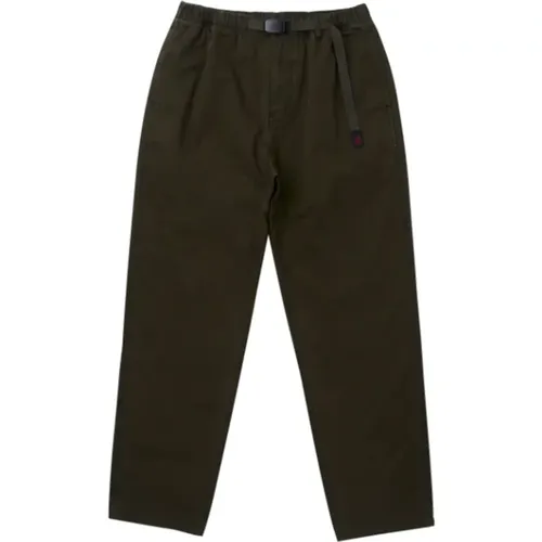 Straight Trousers, male, , Size: L Winter Twill Pant in Dark Pine - Gramicci - Modalova