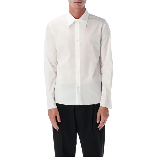 Formal Shirts, male, , Size: L Long Sleeve Shirt - MM6 Maison Margiela - Modalova