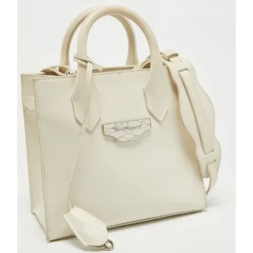 Pre-owned Tote Bags, female, , Size: ONE SIZE Pre-owned Leather totes - Balenciaga Vintage - Modalova