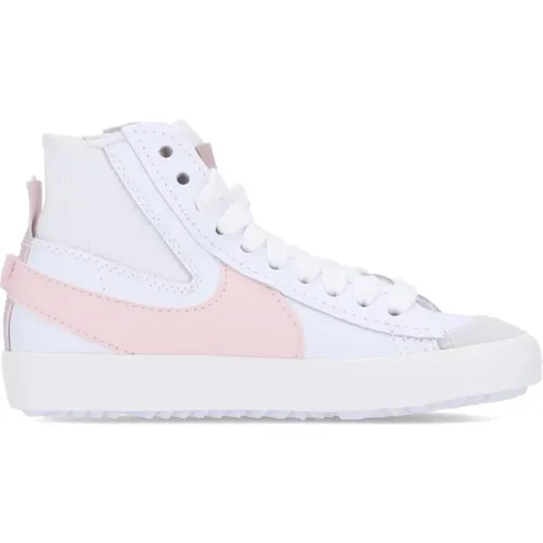 High-top Sneakers /Pink Jumbo , female, Sizes: 3 UK, 3 1/2 UK, 2 1/2 UK - Nike - Modalova