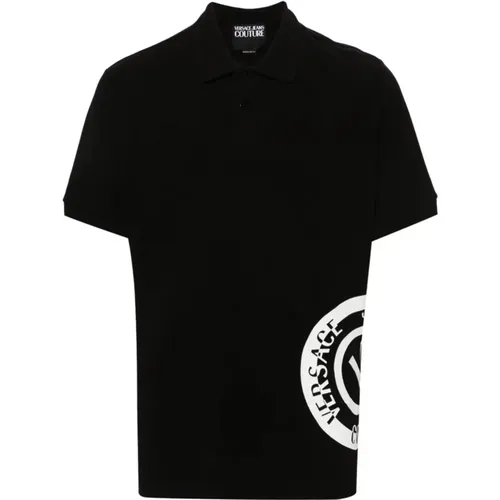 Modische T-Shirts und Polos , Herren, Größe: XS - Versace Jeans Couture - Modalova