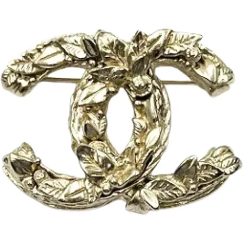 Pre-owned Fabric brooches , female, Sizes: ONE SIZE - Chanel Vintage - Modalova