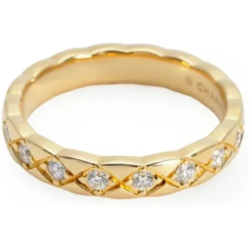 Pre-owned Jewellery, female, , Size: ONE SIZE Pre-owned Gold chanel-jewelry - Chanel Vintage - Modalova