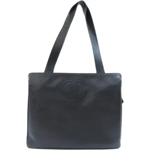 Pre-owned Tote Bags, female, , Size: ONE SIZE Pre-owned Leather totes - Chanel Vintage - Modalova