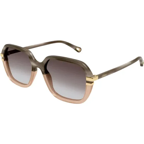 Stylish Sunglasses in Various Colors , female, Sizes: 57 MM - Chloé - Modalova