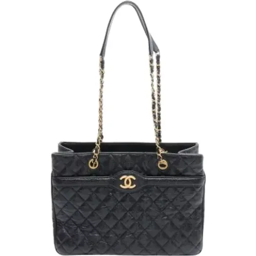 Pre-owned Tote Bags, female, , Size: ONE SIZE Pre-owned Leather chanel-bags - Chanel Vintage - Modalova