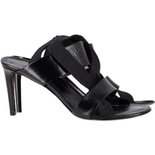 Pre-owned Leather sandals , female, Sizes: 6 UK - Balenciaga Vintage - Modalova