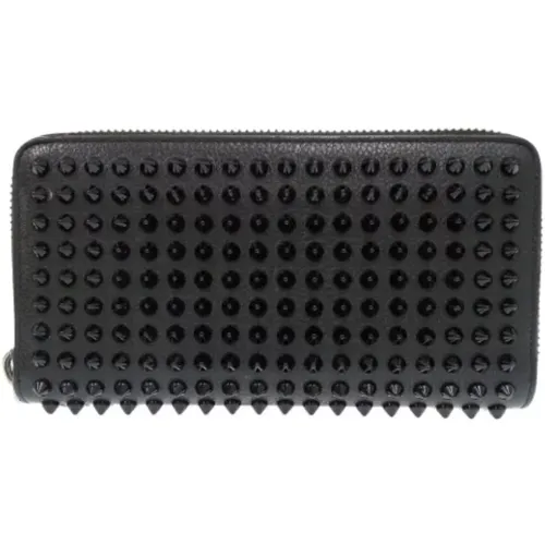 Pre-owned Wallets, female, , Size: ONE SIZE Pre-owned Leather wallets - Christian Louboutin Pre-owned - Modalova