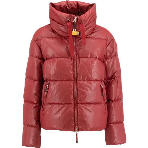 Winter Jackets, female, , Size: M Light Down Jacket with Adjustable Collar - Parajumpers - Modalova