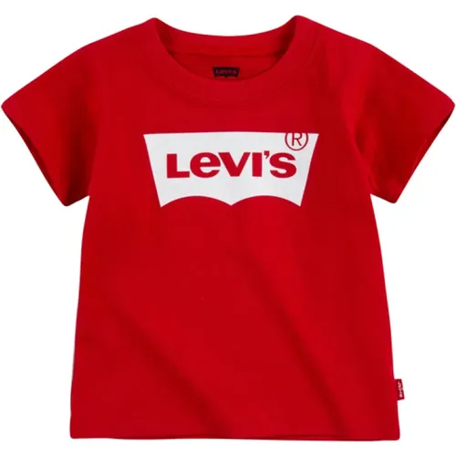 Rotes Batwing Logo T-Shirt Levi's - Levis - Modalova