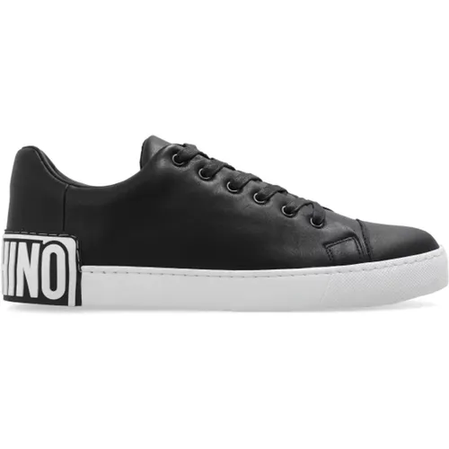 Sneakers mit Logo , Herren, Größe: 41 EU - Moschino - Modalova