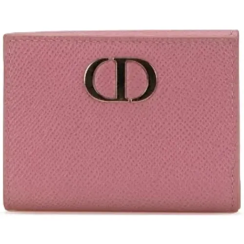 Pre-owned Wallets, female, , Size: ONE SIZE Pre-owned Leather wallets - Dior Vintage - Modalova