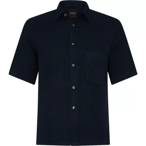 City Striped Cotton Shirt , male, Sizes: M, S, L, 2XL - Oscar Jacobson - Modalova