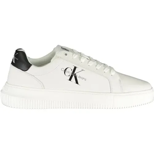 Lace Sneakers with Polyester , male, Sizes: 9 UK, 11 UK, 6 UK - Calvin Klein - Modalova