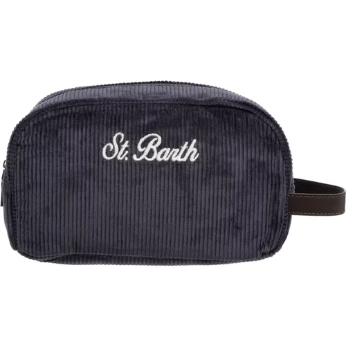 Stylish Toiletry Bag with Zip Closure , male, Sizes: ONE SIZE - MC2 Saint Barth - Modalova