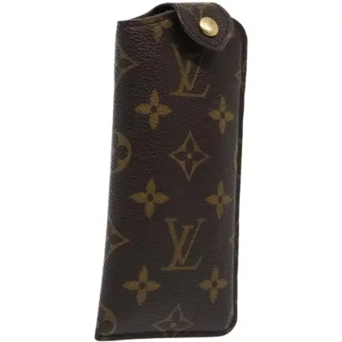 Pre-owned Accessories, female, , Size: ONE SIZE Pre-owned Canvas pouches - Louis Vuitton Vintage - Modalova