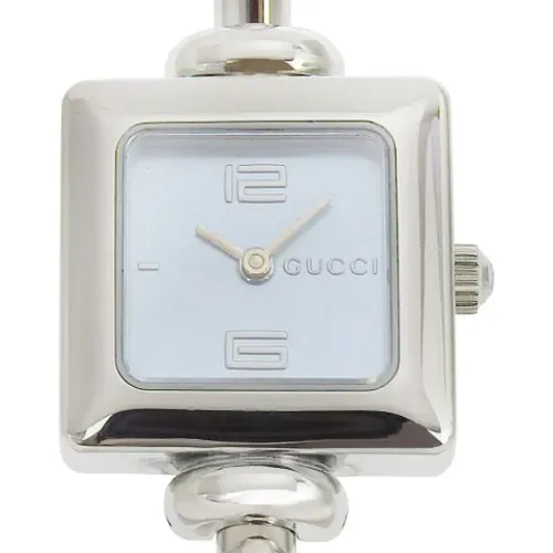 Pre-owned Watches, female, , Size: ONE SIZE Pre-owned Stainless Steel watches - Gucci Vintage - Modalova