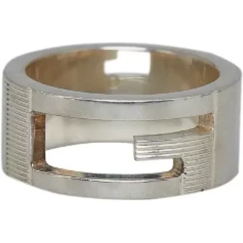 Pre-owned Jewellery, female, , Size: ONE SIZE Pre-owned Metal rings - Gucci Vintage - Modalova