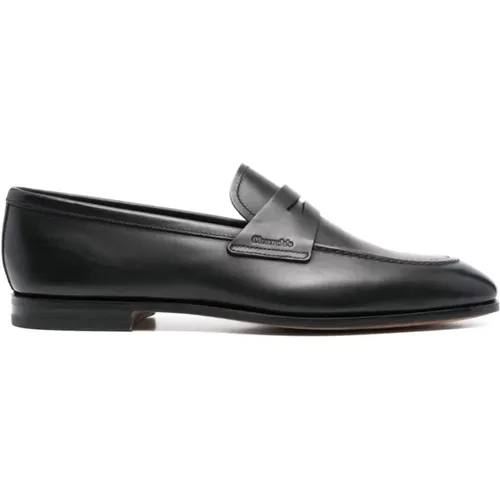 Loafers, male, , Size: 8 1/2 US Classic Loafer Shoes - Church's - Modalova