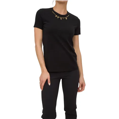 T-Shirts , female, Sizes: XL, XS, L - Elisabetta Franchi - Modalova
