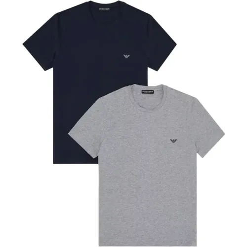 Logo Endurance T-Shirt Pack , male, Sizes: M, S, XL - Emporio Armani - Modalova