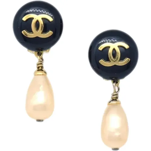Pre-owned Perlen ohrringe - Chanel Vintage - Modalova