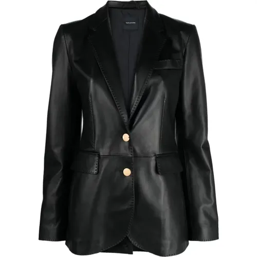 Leather Jackets for Men , female, Sizes: 2XL, L, XL - Tagliatore - Modalova