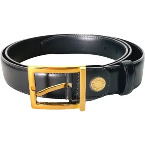 Pre-owned Belts, female, , Size: ONE SIZE Pre-owned Leather belts - Bvlgari Vintage - Modalova