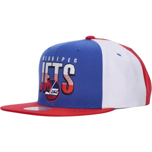 Caps, male, , Size: ONE SIZE Vintage Winnipeg Jets Snapback Cap - Mitchell & Ness - Modalova