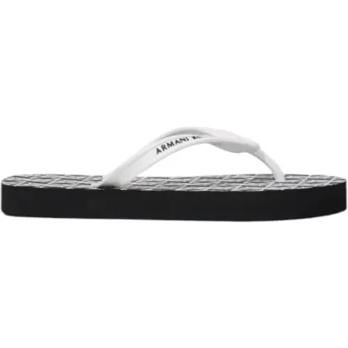 Flip Flops, female, , Size: 6 US Rubber Flip Flops for Women - Armani Exchange - Modalova
