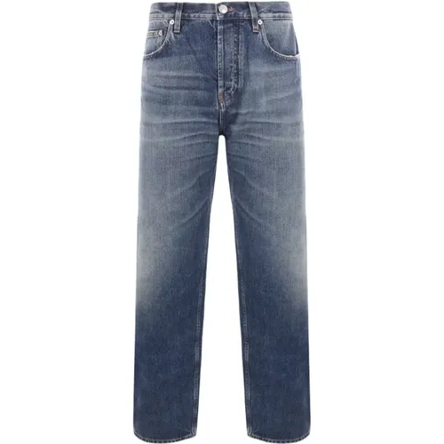 Relaxed Fit Denim Jeans , male, Sizes: W34 - Burberry - Modalova
