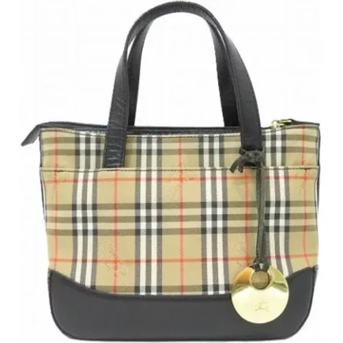 Pre-owned Tote Bags, female, , Size: ONE SIZE Pre-owned Canvas totes - Burberry Vintage - Modalova